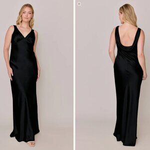 Revelry Audrey Satin Dress